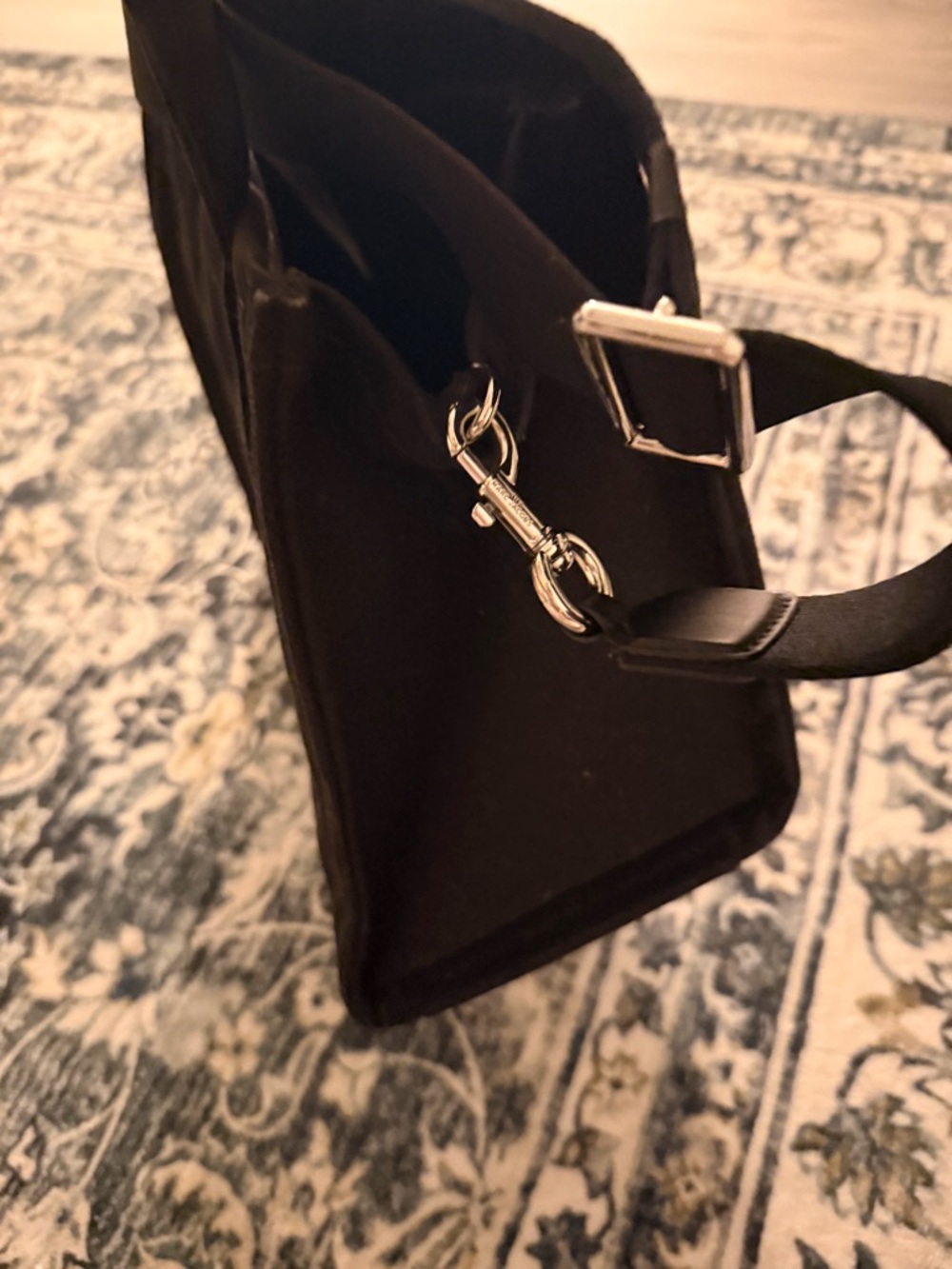 Marc Jacobs Black Duffel Tote Bag - Picture 4 of 5